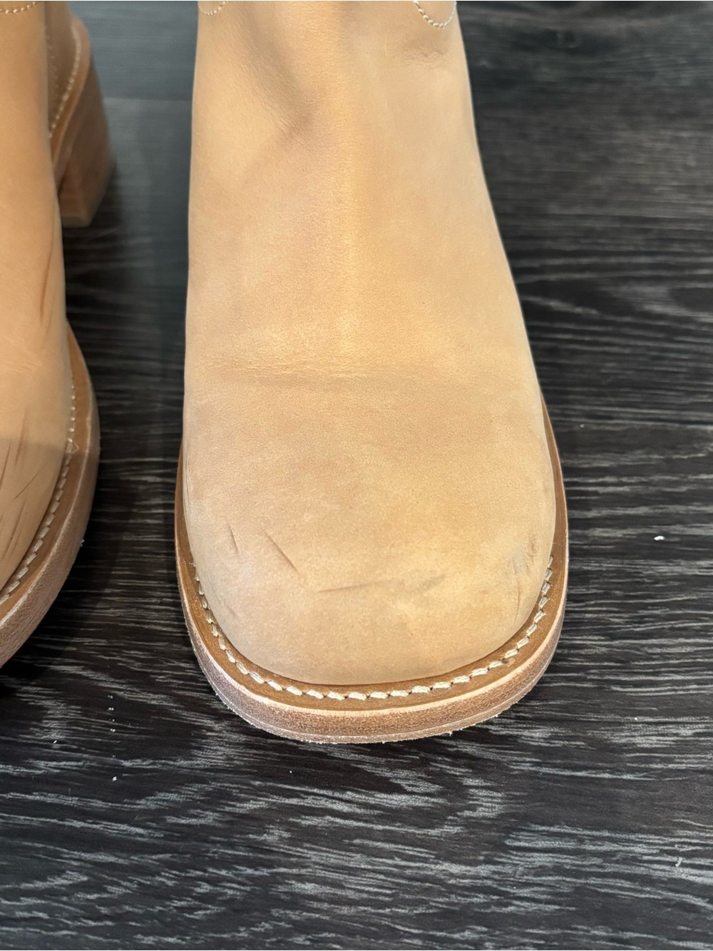 Steve Madden Riggs Boots - Banana Leather - Picture 5 of 7